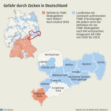 Zecken vermehren sich in diesem Jahr besonders stark -