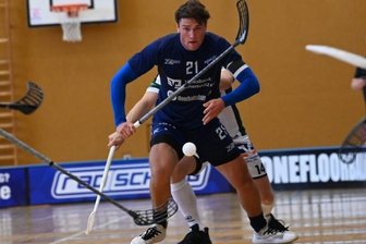 Zehn Minuten fehlen zum Sieg - Die Floorfighters um Hannes Langenstraß konnten im Auftaktspiel der neuen Saison eine 4:2-Führung nicht über die Zeit retten. 