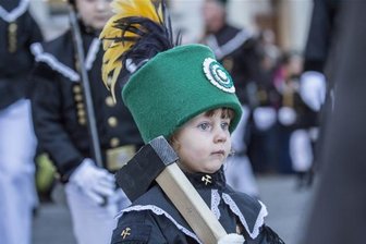 Zehntausende Besucher bei Bergparade in Annaberg-Buchholz -
