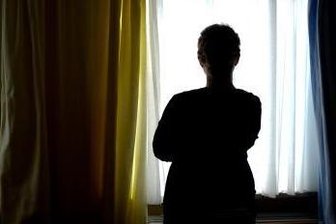 Zeichen gegen häusliche Gewalt - 