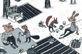 Zeichen und Wunder - Detailreich machen die Zeichnungen in Helene Graupners Buch Lust auf "Picknick".