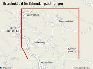 Zinnsuche in Gottesberg: Erkundungsbohrungen starten - 