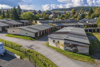 Zoff im Rathaus Schwarzenberg: Stadt lenkt bei Garagenpachten nicht ein - Etwa 400 Garagen befinden sich allein in der Anlage am Ölpfanner Weg in Schwarzenberg.