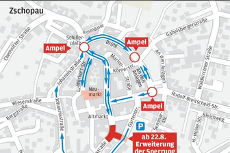 Zschopau erhält neue Verkehrsführung - 