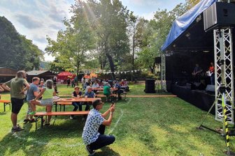 Zschopauer Parkfest lockt über 500 Besucher an - Rund 500 Besucher besuchten das Parkfest.