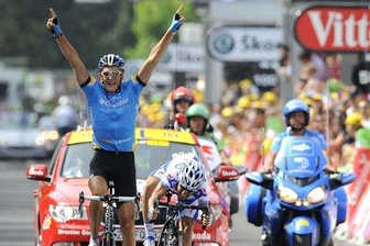 Zschopauer Tour-de-France-Etappensieger Marcus Burghardt beendet Karriere als Radprofi - Sein größter Erfolg: Marcus Burghardt feiert seinen Etappensieg 2008 bei der Tour de France.