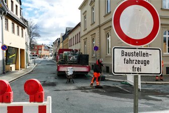 Zschopauer Umleitung sorgt nur kurz für Frustration - Die Ausbesserungsarbeiten auf der Rudolf-Breitscheid-Straße dauerten kürzer als erwartet und erforderten nur eine rund fünfstündige Sperrung.