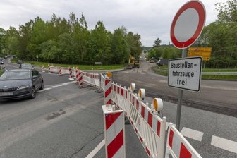 Zschopautalkreuzung für kurze Zeit fast komplett gesperrt - 