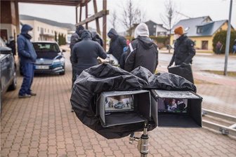 Zschorlauer Firma Hubrig wird Drehort für Erzgebirgskrimi - Drehtag in Zschorlau für den 7. Teil des Erzgebirgskrimis.