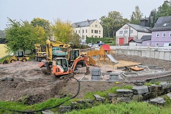 Zschorlauer Ortsteil Albernau bekommt neuen Dorfplatz -
