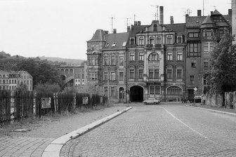 Zu Besuch in Plauen 1990: Karlstraße trifft auf Ziegelstraße - 1990