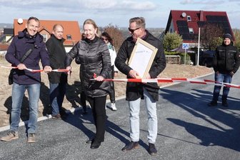 Zufahrt zum Wohnen mit Panoramablick wurde freigegeben -