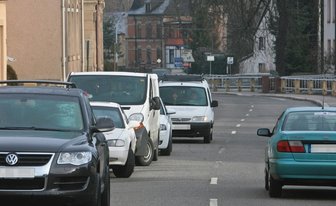 Teilstück der Bad Schlemaer Hauptstraße 