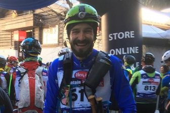 Zugspitzen-Lauf wirkt noch nach: Gebürtiger Erzgebirger bleibt bei Ultratrail trotzdem im Zeitfenster - Michael Pawlowsky vom ESV 90 Eibenstock, hier bei einem anderen Lauf, wurde im Bayerischen Wald Zwölfter.