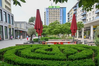 Zukunft der Chemnitzer Innenstadt: Neues Papier zeigt die größten Baustellen auf - Teile des Rosenhofes wurden bereits aufgewertet. Dennoch halten Planer ein Umsteuern für nötig, wenn es mit dem Quartier nicht abwärts gehen soll – insbesondere beim Thema Wohnen.
