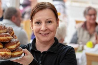 Zum Reinbeißen: Café Heinz tischt Pfannkuchen nicht nur mit süßer Füllung auf - 
