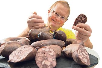 Zum Ritter der Blutwurst geschlagen -