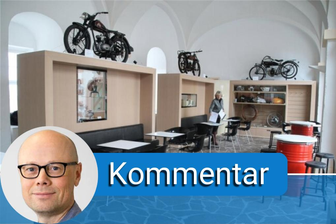 Zur Gastro-Krise in Augustusburg: Traurig, aber nicht überraschend - Der Arkaden-Imbiss wurde zur Wiedereröffnung im Frühjahr 2021 komplett neu gestaltet.