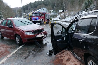 Zusammenstoß auf der S 277 -