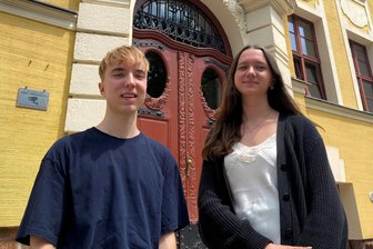 Zwei Abiturienten schaffen die 1,0 am Gymnasium Mittweida: „Ich hatte auch meine Hängerphasen“ - Gustav Steinbach und Maria Blaschke haben ihr Abitur am Städtischen Gymnasium Mittweida absolviert - mit einer Traumnote von 1,0.