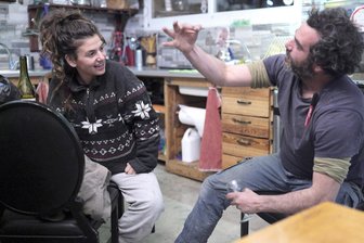 Zwei Freiberger bereisen Israel: „Mit dem Bus nach Armageddon“ - Zwei Freiberger auf Israel-Rundreise: In Odem, einem Urlauberdorf, gab es bei der Ankunft keine Urlauber. Das Hostel hatte außer den Freibergern noch drei junge Israelis zu Gast.