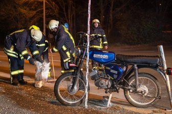 Zwei Mopedfahrer bei Unfall schwer verletzt -