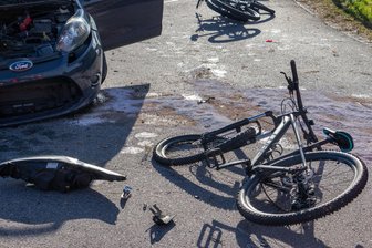 Zwei Radfahrer bei Unfällen in Mittweida und Erlau verletzt - Zu zwei Unfällen mit Fahrradfahrern musste die Polizei ausrücken.