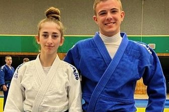 Zwei Rodewischer mit viel Potenzial - Starke Rodewischer: Roza Agumava (links) und Nevio Reich. 