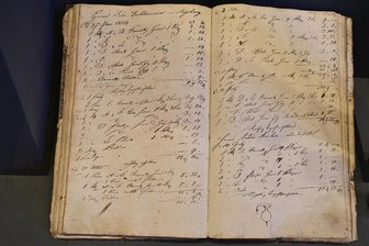 Zwei Schwergewichte des Musikinstrumentenbaus im Vogtland feiern Jubiläum - Notizbuch für August Hammig, beginnend im Jahre 1841.