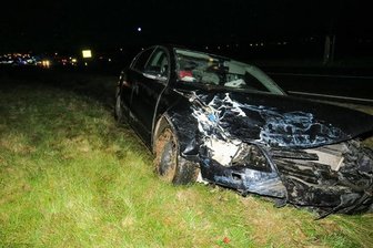 Zwei Schwerverletzte bei Frontalzusammenstoß in Reinsdorf -