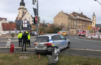 Zwei Schwerverletzte bei Unfall in Werdau -