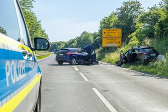 Zwei Schwerverletzte nach Frontalcrash auf S 258 -