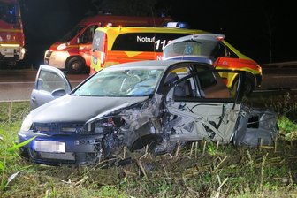 Zwei Verletzte bei Unfall auf Autobahnzubringer -