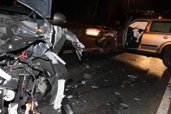 Zwei Verletzte bei Unfall auf dem Becherweg - 
