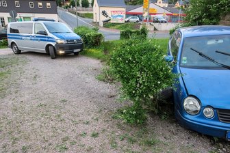 Zwei Verletzte bei Unfall in Schneeberg -
