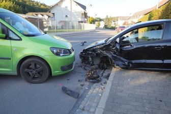 Zwei Verletzte bei Zusammenstoß in Einsiedel - 