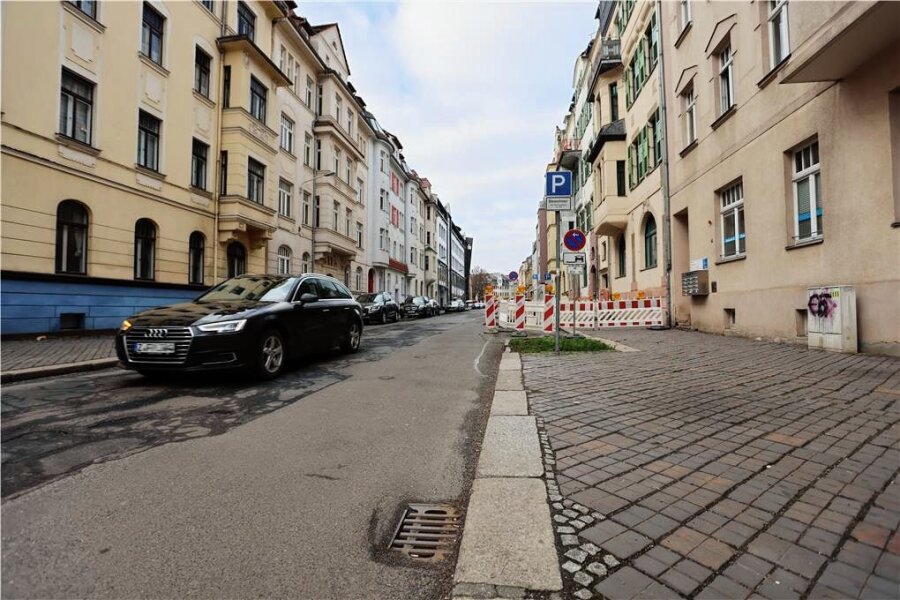Zweiter Versuch für Sanierung der Zwickauer Moritzstraße - Die Moritzstraße soll noch in diesem Jahr zwischen der Crimmitschauer Straße und dem Poetenweg saniert werden.