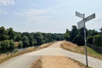 Zwickau: Abschnitt des Mulderadweges wird ab Monatsende erneuert - Bauuarbeiten