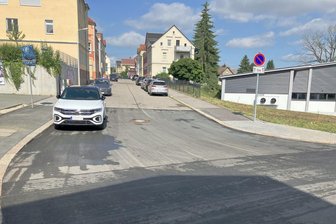 Zwickau: Äußere Zwickauer Straße/Fichtestraße ist wieder frei - Der Abschnitt Äußere Zwickauer Straße/Fichtestraße ist wieder frei.