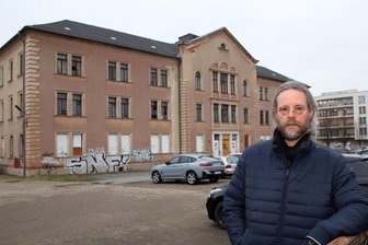 Zwickau bewirbt sich als Standort für Holocaust-Gedenkstätte – wie stehen die Chancen? - Stadtrat Christian Siegel (CDU) wirbt für eine Holocaust-Gedenkstätte in der ehemaligen Schocken-Einkaufszentrale.
