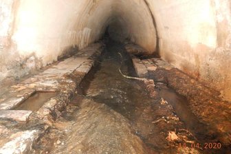 Zwickau: Das unterirdische Gewölbe des Mittelgrundbaches wird saniert - Nach rund 90 Jahren ist das Gewölbe des Mittelgrundbaches ein Sanierungsfall geworden.