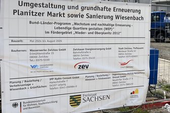 Zwickau: Einwohnerversammlung auf Rädern führt von Oberplanitz ins Stadtzentrum - Der Stadt der Umgestaltung des Planitzer Markt ist eines der Themen während der Radtour.