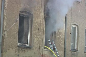 Zwickau: Feuer in der Brauereistraße -