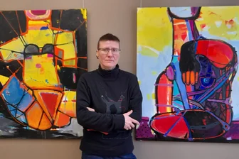 Zwickau: Greizer Künstlerin stellt im Robert-Schumann-Konservatorium aus - Tanja Pohl nennt ihre Ausstellung im Konservatorium „Der Mensch – Malerei und Druckgrafik“.