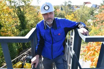 Zwickau: Hilfe-Gottes-Schacht ist jetzt gesichert - Bernhard Cramer - Oberberghauptmann Bernhard Cramer