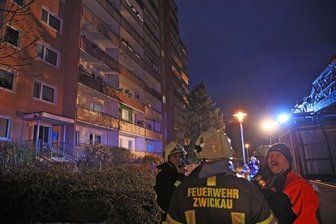 Zwickau: Küchenbrand in Plattenbau -