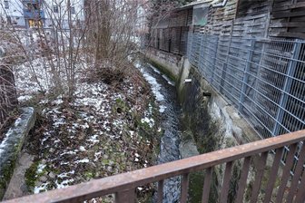 Zwickau: Marienthaler Bach soll aus dem Untergrund geholt werden - An der Paulusstraße verschwindet der Marienthaler Bach im Untergrund. Das soll sich jetzt wieder ändern.