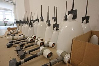 Zwickau: Meißner Porzellanglockenspiel darf wieder ans Licht - Das Zwickauer Glockenspiel aus Meissner Porzellan lagert derzeit noch im Verwaltungszentrum.
