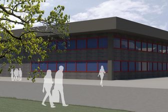Zwickau will Landesausstellung 2019 ausrichten - Vorstudie für den Archivneubau einer Landesausstellung in Zwickau.