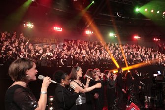 Zwickau wird zur Gospelmetropole - Vielhundertstimmige Chöre sind das Markenzeichen der Festivals.